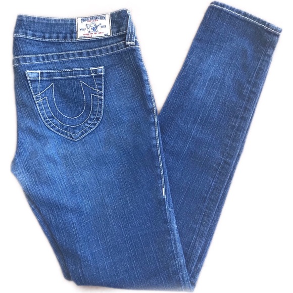 True Religion Denim - True Religion low rise  tapered leg jeans